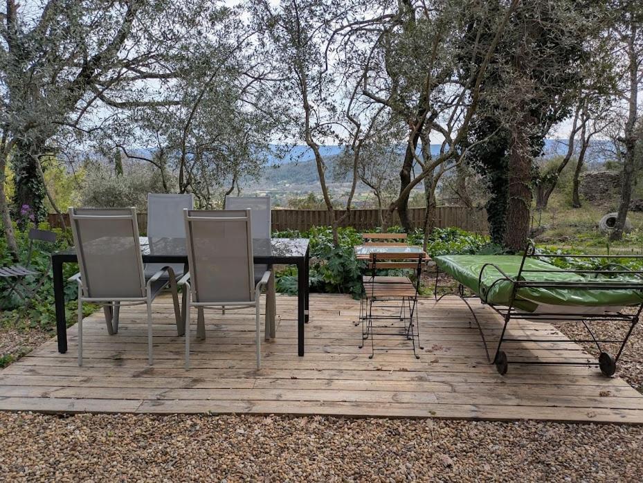 Les Rapieres Mireio Villa Gordes Exterior photo